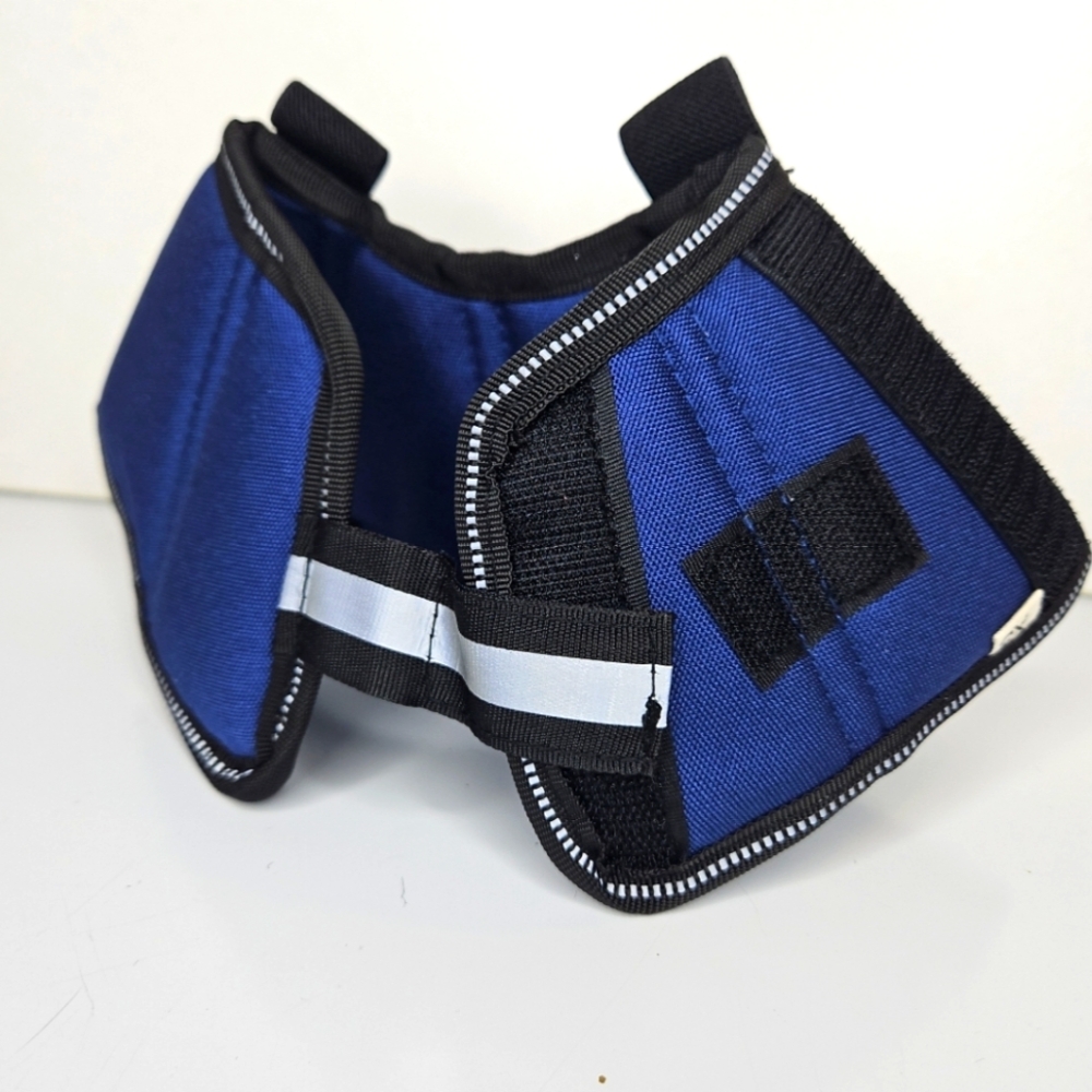 Soft cat Recovery Collar Cat cone XS blue Ajustable Fast Recovery Puppy Kitten